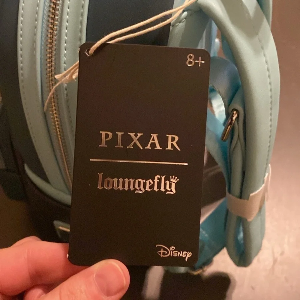 Loungefly Incredibles Syndrome Mini Backpack Glow in the Dark Pixar Disney